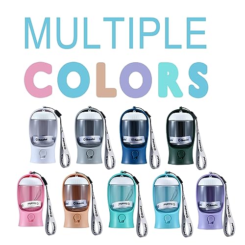 Dog Water Bottle with Food Container & Poop Bag Holder, Travel Water Bowl, Portable Pet Dispenser, Dog Stuff Accessories Items, Puppy Essentials Necessities for Yorkie Chihuahua Walking Hiking